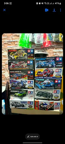Lot of Tamiya Mini 4WD Model Car Kits - Mixed Boxes