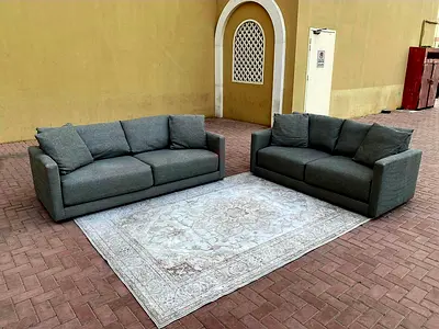 Premium Quality Perfect Condition CrateBarral 3+2 Sofa