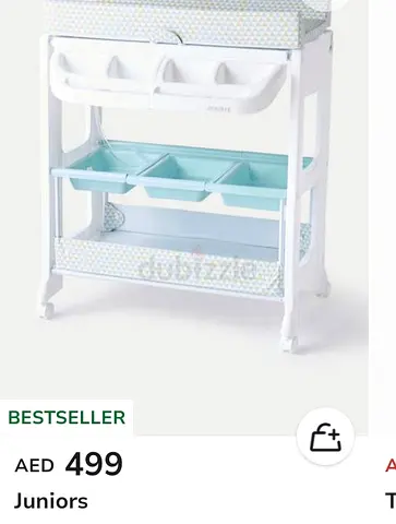 Baby changing table