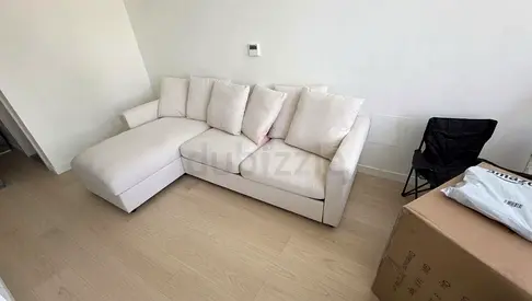 Ikea gronlid L shape sofa bed with mattress