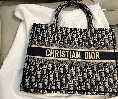 dior tote bag 99%new