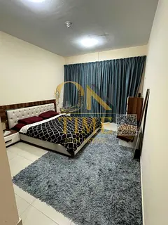 Monthly Rental Opportunity Ajman Corniche Area Two Bedrooms and a Living Room Balcony Central Air Co