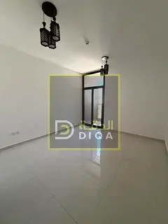 One bedroom and living room with modern finishes