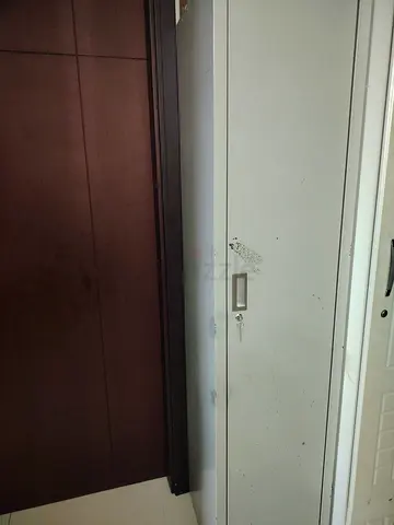 Used Tall Metal Storage Cabinet / Office Locker - Single Door