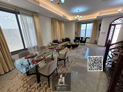 Villa for sale including electricity and AC and water