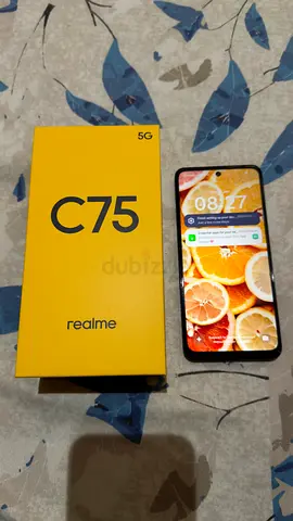 Realme C75 5G with box - Good condition