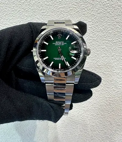 Rolex DateJust Green New Ombré Plain 1:1