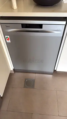 Midea Built-in Stainless Steel Dishwasher - Perfect Condition