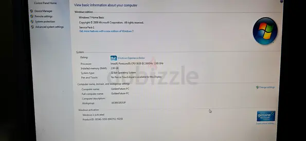 Desktop computer