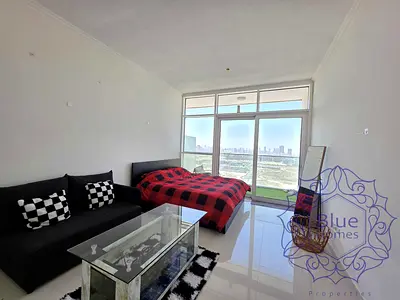 Ready to move|Higher floor|City view|Furnished Studio|Rent 40k