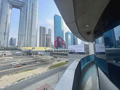 Stunning SZR view Office | 1 month free | next to dubai mall metro