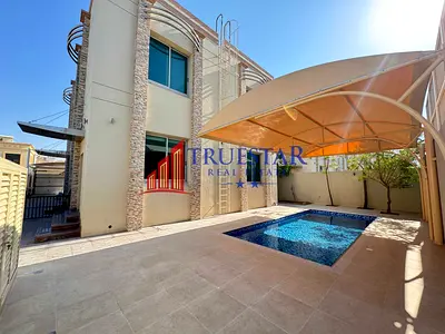 SPACIOUS 5BR MAIDS PRIVATE POOL GARDEN INDEPENDENT CORNER VILLA AL MANARA