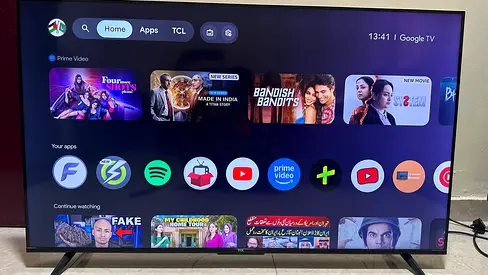 55” TCL Smart TV (4K Ultra HD) – Perfect Condition