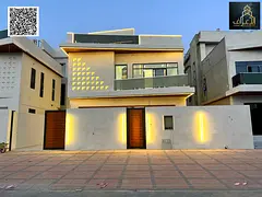 Own a modern villa in Ajman, including fees.