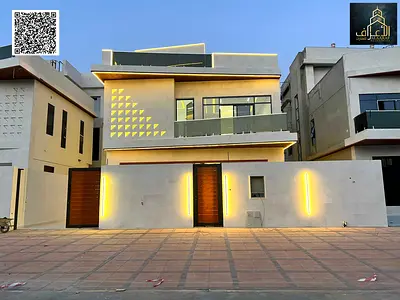 تملك فيلا بعجمان تصميم مودرن شامل الرسوم.