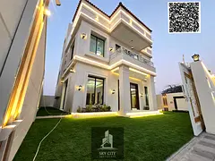 Luxury villa for sale on the main street, large setback in front of the villa, ground floor, first f