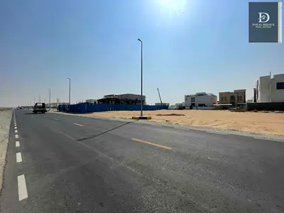 For sale in Sharjah Al-Hoshi area Residential investment plot of land An area of 3600 square feet