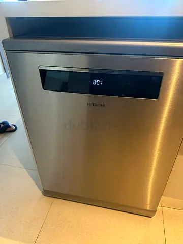Hitachi freestanding stainless steel dishwasher - excellent condition/cheap/fast sale
