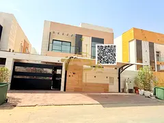 Luxury villa for rent in Al Yasmin with a modern design and high-end finishes at a negotiable price.
