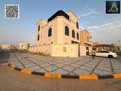 Own a corner villa in Ajman/Al Amrah - 7 master bedrooms - fees included.