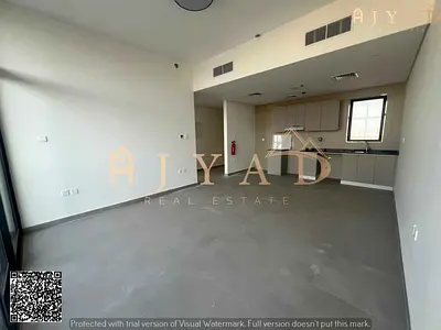 For annual rent first occupancy: 1 bedroom reception apartment in Al Helio 2 Ajman, adjacent to Dubai exit, 1 bedroom, bathroom, balcony, kitchen, AC