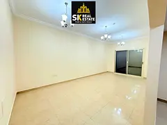 COVERED PARKING FREE 6 PAYMENTS LAVISH AND SPACIOUS ONE BHK WITH BALCONY WITH BUILT IN WARDROBES EAS