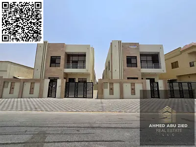 افخم وارقي فيلا 5 غرف وصاله ومجلس وغرفه خادمه مع 8 حمام موقع مميز جدا صيانه كامله علي المالك طول فترة الايجار قريب جدا من جميع المخارج لدبي والشارقة