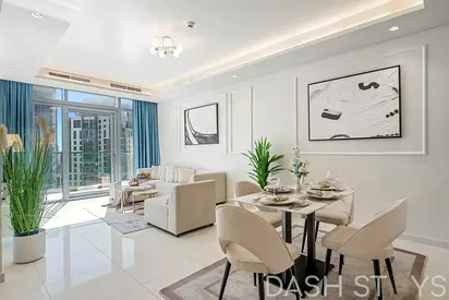 Stunning 2BR with Burj Views | Infinity Pool