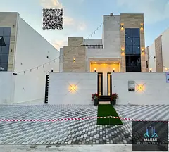 🏡✨ Modern Villa for Sale in Al Helio 2 – Ajman | Elegant Design with Private Terrace Seating 
