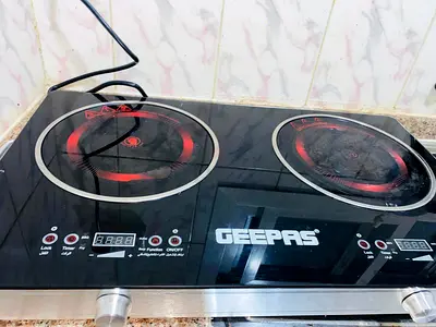 Geepas Double Electric Hot Plate Portable Stove - Good Working Condition. 3 months old . Never used