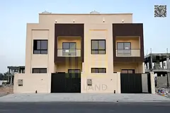 Villa for sale in Al Helio 2 – Ajman | 4 master bedrooms | 2 floors + roof | Land area 1,722 sq ft