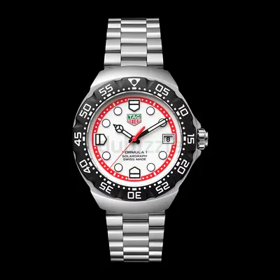 TAG Heuer Formula 1 Stainless Steel Mens Watch - White Dial