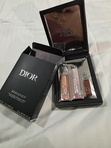 Dior lipsticks set of 3