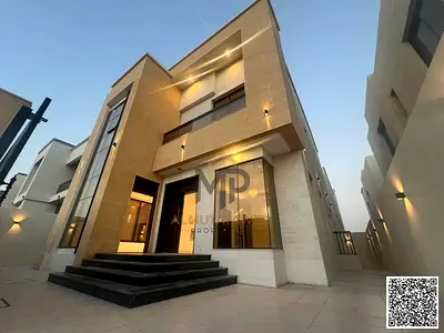 Luxury villa in Ajman: 5 master bedrooms, freehold ownership for all nationalities, bank financing available, and an attractive price of AED 1.620 mil