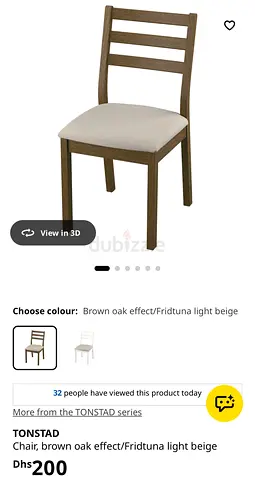IKEA TONSTAD chair
