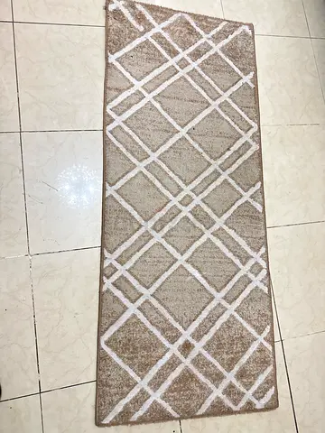 Modern Geometric Pattern Runner Rug