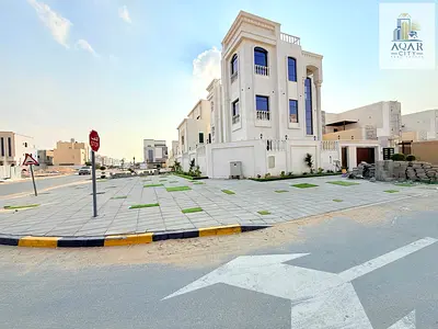 1️⃣ فيلا زاوية ثلاث طوابق مع مسبح | السعر شامل رسوم التسجيل – الزاهية