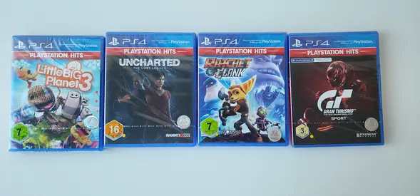 PS4 SEALED GAMES COLLECTION