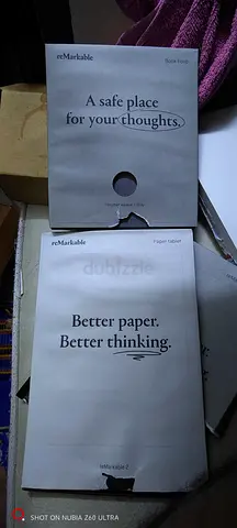 reMarkable 2 tablet with folio and paper tablet ) - spare covers included