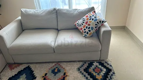 Ikea vimle two Seater Sofa bed Beige Excellent Condition
