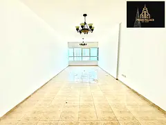 Ac chiller Free 3BhK Gym swimming pool free , one car ,parking with maid room balcony wardrobes 6 pa