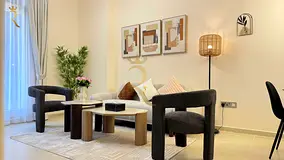 Al Reem Poolside Escape | Spacious 1BR Retreat | 20% Off | Pay with Tamara