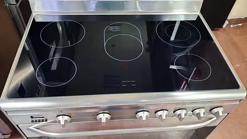 Smeg Electric Cooker 5 Burner 90 Cm Latest Model