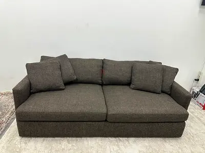 Perfect condition cratebarrel three seater sofa
