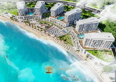 Luxury Ready Studio: Beachfront Community, Huge Area & Best Rental Return!
