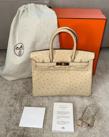 Hermes Birkin Ostrich 30 AUTHENTIC (Price negotiable)