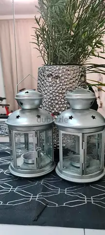 Lantern tea light Candle holder silver one pcs available only
