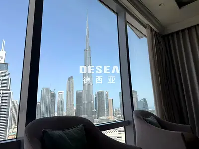 Full Burj Khalifa View | Prime Location | Vacant