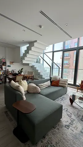 L shaped sofa