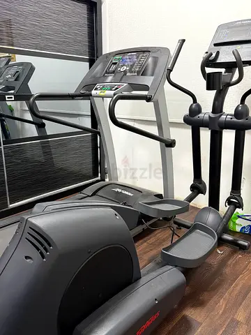Treadmill and Elliptical Home GymLife Fitness Commercial Treadmill + Elliptical Set - Good Condition